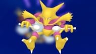 Shiny Alakazam isn't extremely rare in Pokemon GO, but trainers can skip evolutionary steps in Spelunker's Cove (Image via The Pokemon Company)